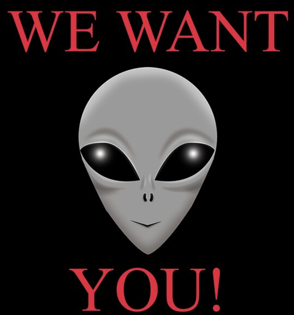 we want you aliens
