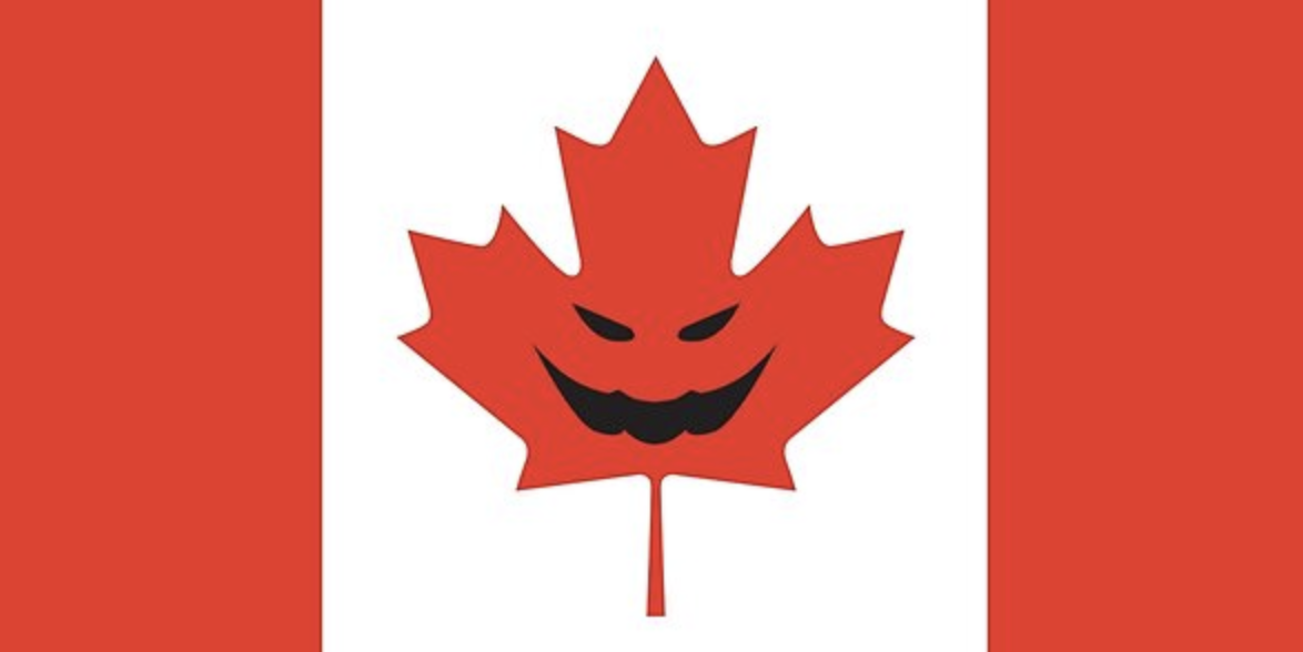 Canadian scary flag