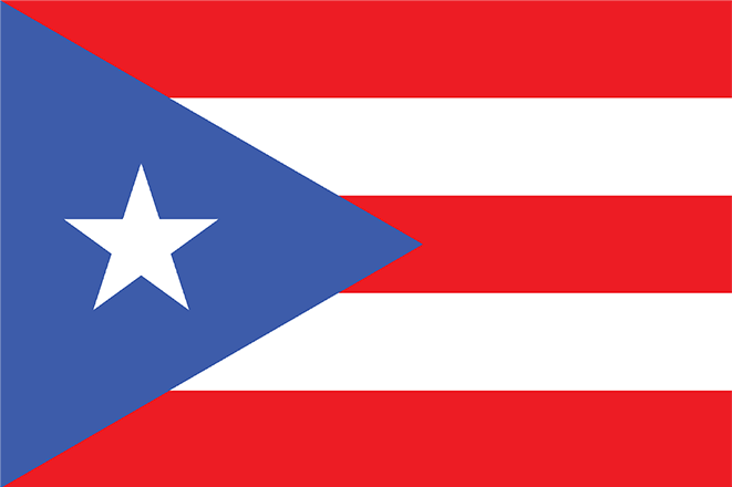 Flag of Puerto Rico