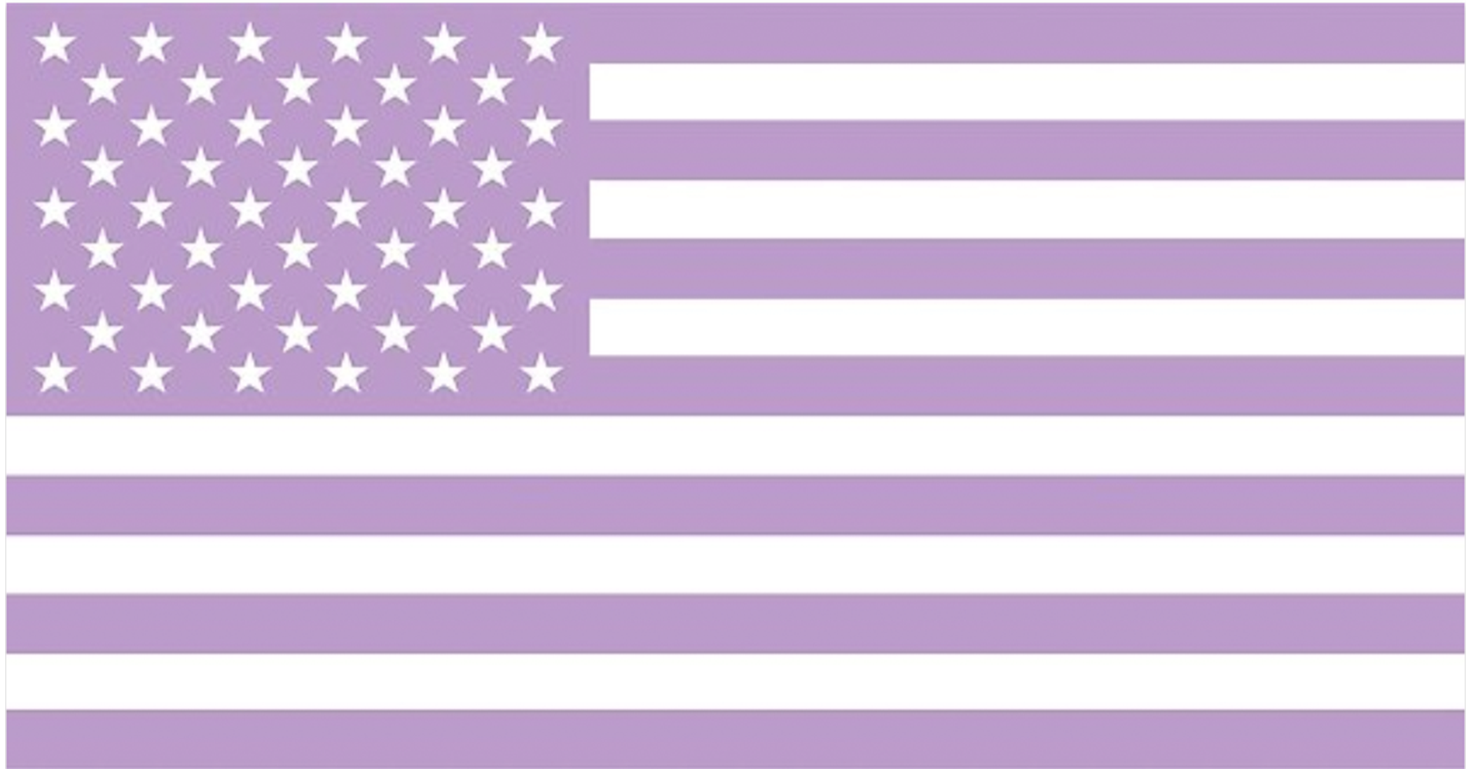 Pastel United States Flag