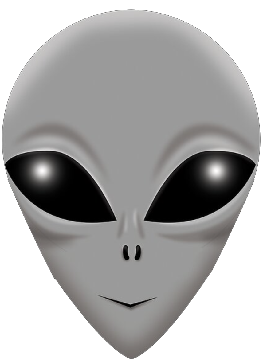 Alien Grey Face